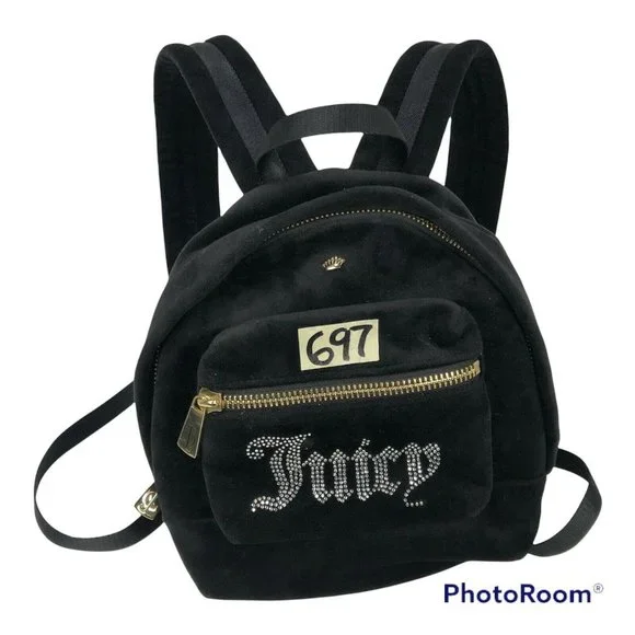 Juicy Couture Black Label Mini Backpack Juicy Couture Juicy Black Label Delta Mini Backpack In Pink  main image 2